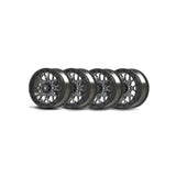 Bullite Set of 4 Rider Wheel 14X7.0 Gun Metal/Black 4/137 5+2