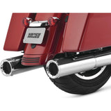 Vance And Hines Hi-Output Slip On Exhaust 4.5in Chrome With Fuelpak FP3