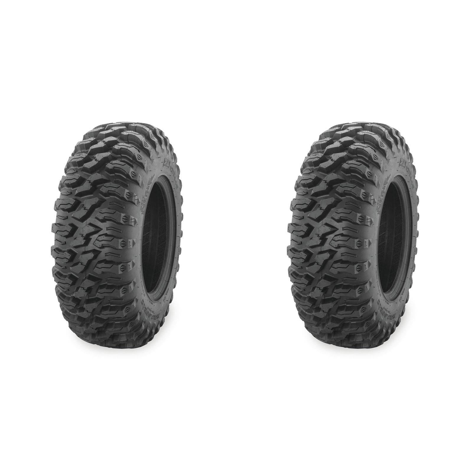 Set of 2 QUADBOSS QBT446 Front Tires 27x9R-14 8-ply