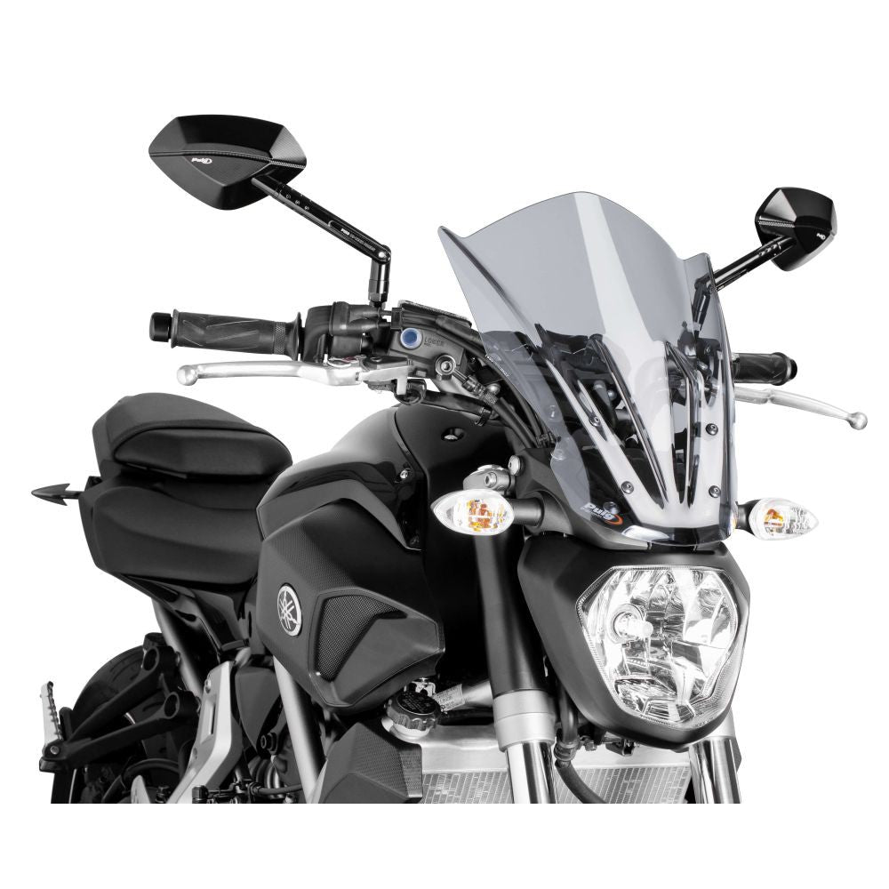 Puig Naked Bike Windshield Touring Smoke - 7016H