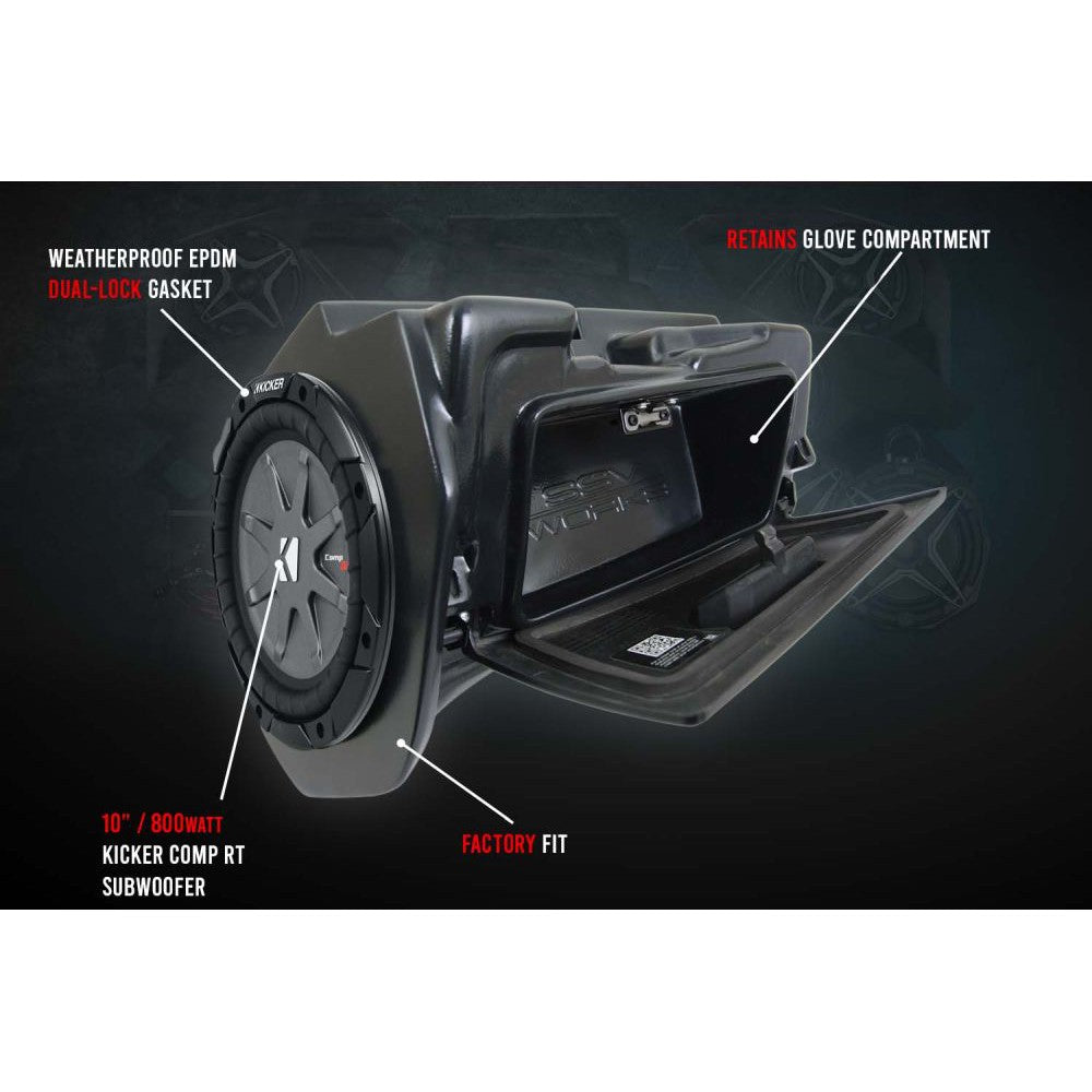 SSV Works 10" Amplified Subwoofer 190-WP-RZ4GBS10