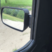 Seizmik Pursuit Side View Aluminum Mirrors For 2? Round Tube 56-18072
