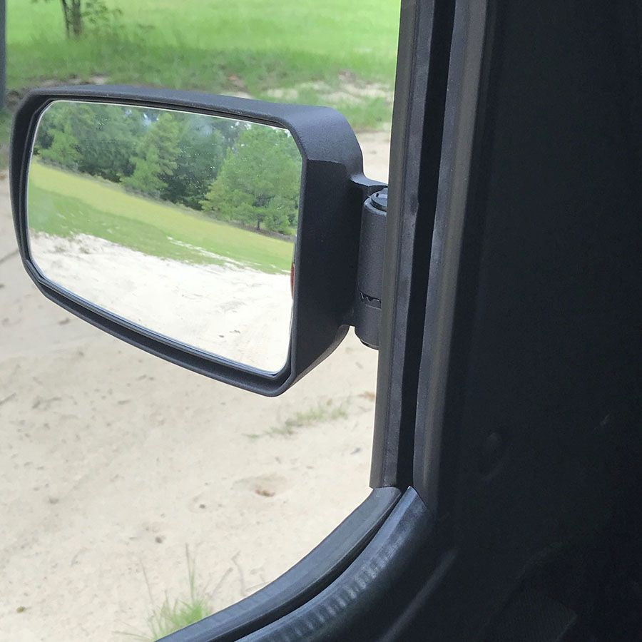 Seizmik Pursuit Side View Aluminum Mirrors For 2? Round Tube 56-18072