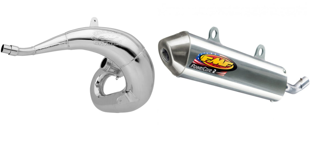 FMF Powercore 2 Silencer & Gnarly Pipe for KTM 200 XCW 2006-2010
