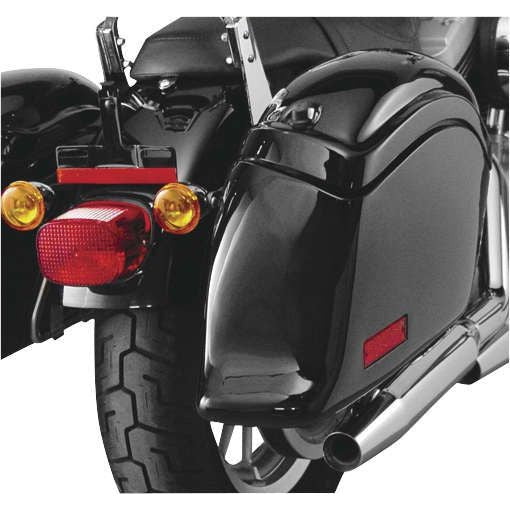 National Cycle Cruiseliner Hard Saddlebag Smooth-Back Black N1101