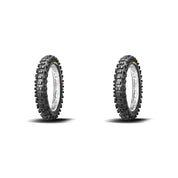 Pair of Maxxis Maxxcross SI M7312 Bias Dirt Bike Tires Rear 100/100-18 (2)