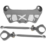 Modquad Front Upper Shock Mount and Brace Kit Grey
