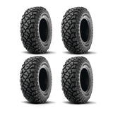 Juego de dos neumáticos Kenda K3204R Klever XT (8 capas) [27x9R-14] y dos neumáticos (8 capas) [27x11R-14]