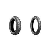 Bridgestone Front Rear 110/80R18 + 150/70ZR18 Battlax Adventure A41 Motorcycle Tire Set