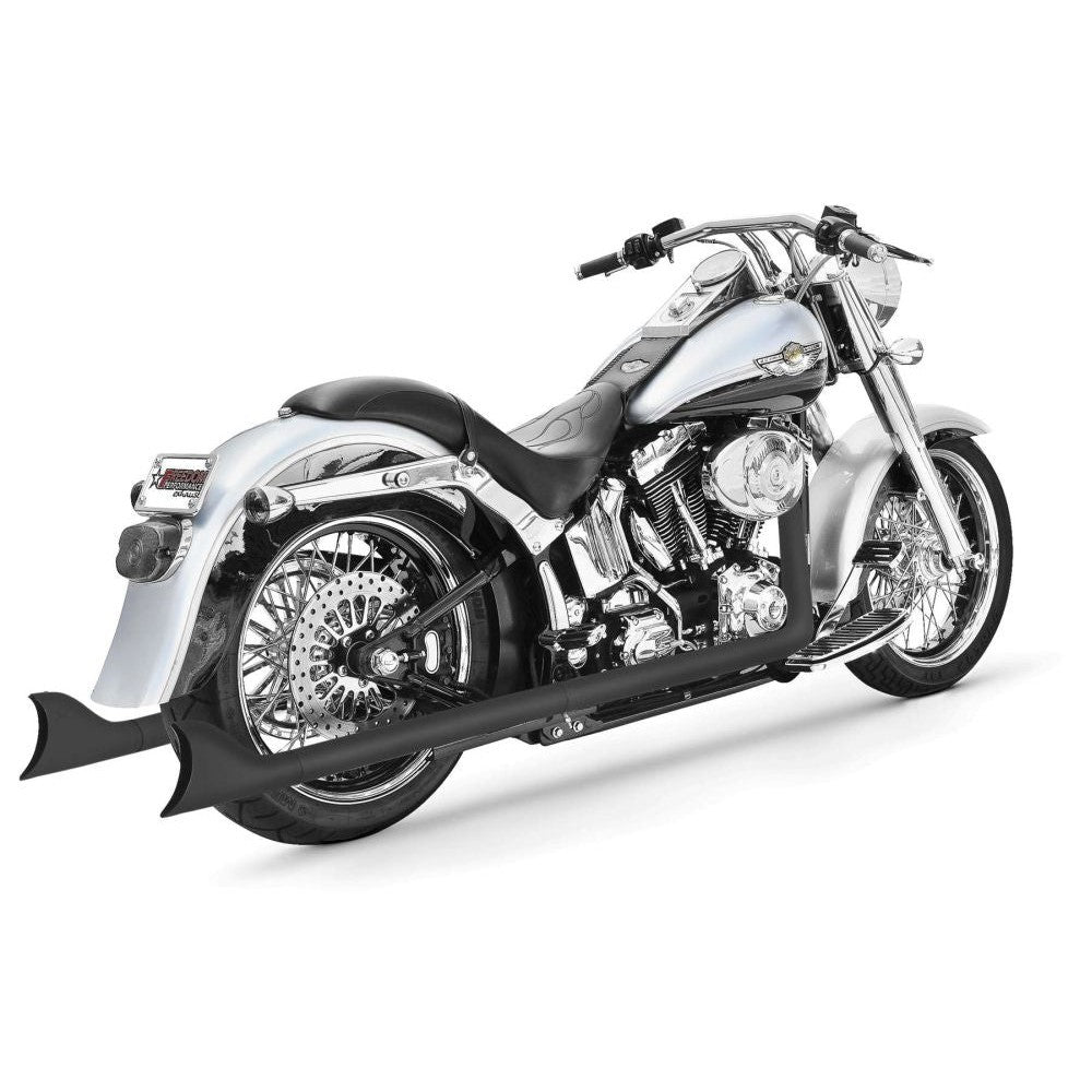 Freedom Performance Sharktail Signature True Dual Exhaust System 32" Black - HD00322