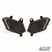 WSM L.E.D Headlights for Can-Am 900 X3 - Smoked Lenses 020-320-00