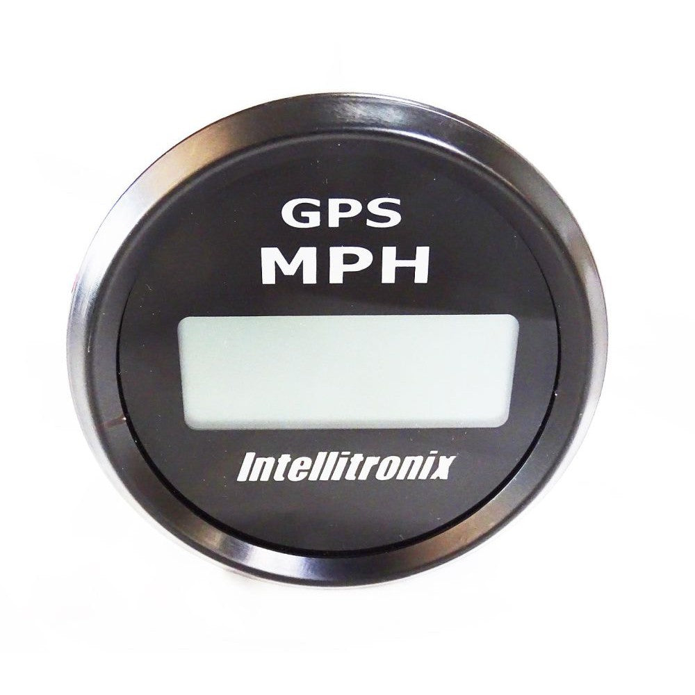 Intellitronix Marine GPS Speedometer - Black