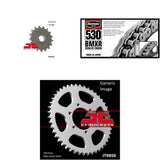 530 BMXR Chain Natural, Front & Rear Sprocket Kit YAMAHA XJ550 Maxim 1981-1983
