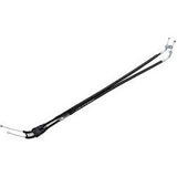 Juego de cables de acelerador Motion Pro de vinilo negro push-pull para Yamaha YZF R1 2007-2008