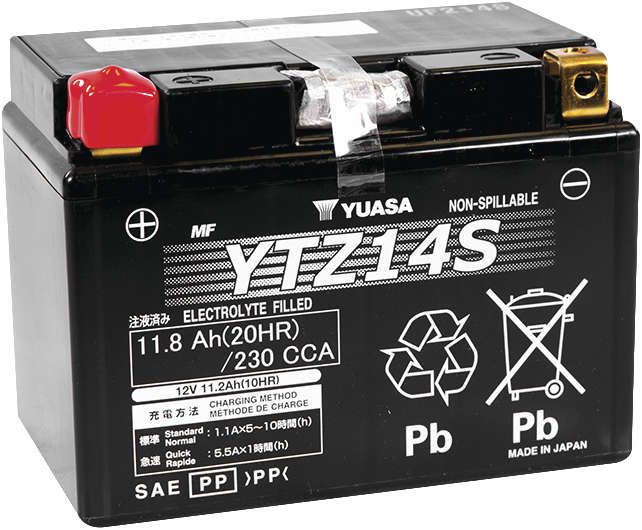 Yuasa GYZ Series AGM Battery - YUAM732GHL
