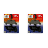 Kit de pastillas de freno delanteras EBC FA407 para BMW K1 (16 válvulas, sin ABS) 1988-1993