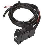 Sirius LED Flush Mount Waterproof Dash Switch For SUV Truck ATV/UTV Marine