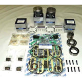 Kit de reconstrucción de cabezal de potencia WSM para Johnson/Evinrude 120/140 HP 4 cilindros 88-94 .030 más