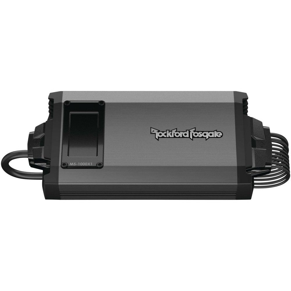 Rockford Fosgate Element Ready 1000 Watt 1-Channel M5 Amplifier Silver M5-1000X1
