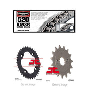 520 BMXR Chain, Front & Rear Sprocket Kit for SUZUKI LT-Z400 QuadSport 2009-2012