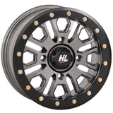 High Lifter 15x7 4/156 5+2 Gun Metal Grey Beadlock HL23 Wheel 15HL23-1556