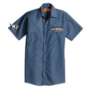 Woodys 102-PITBL-2 Woody"s 11/12 Pit Shirt Blue Medium