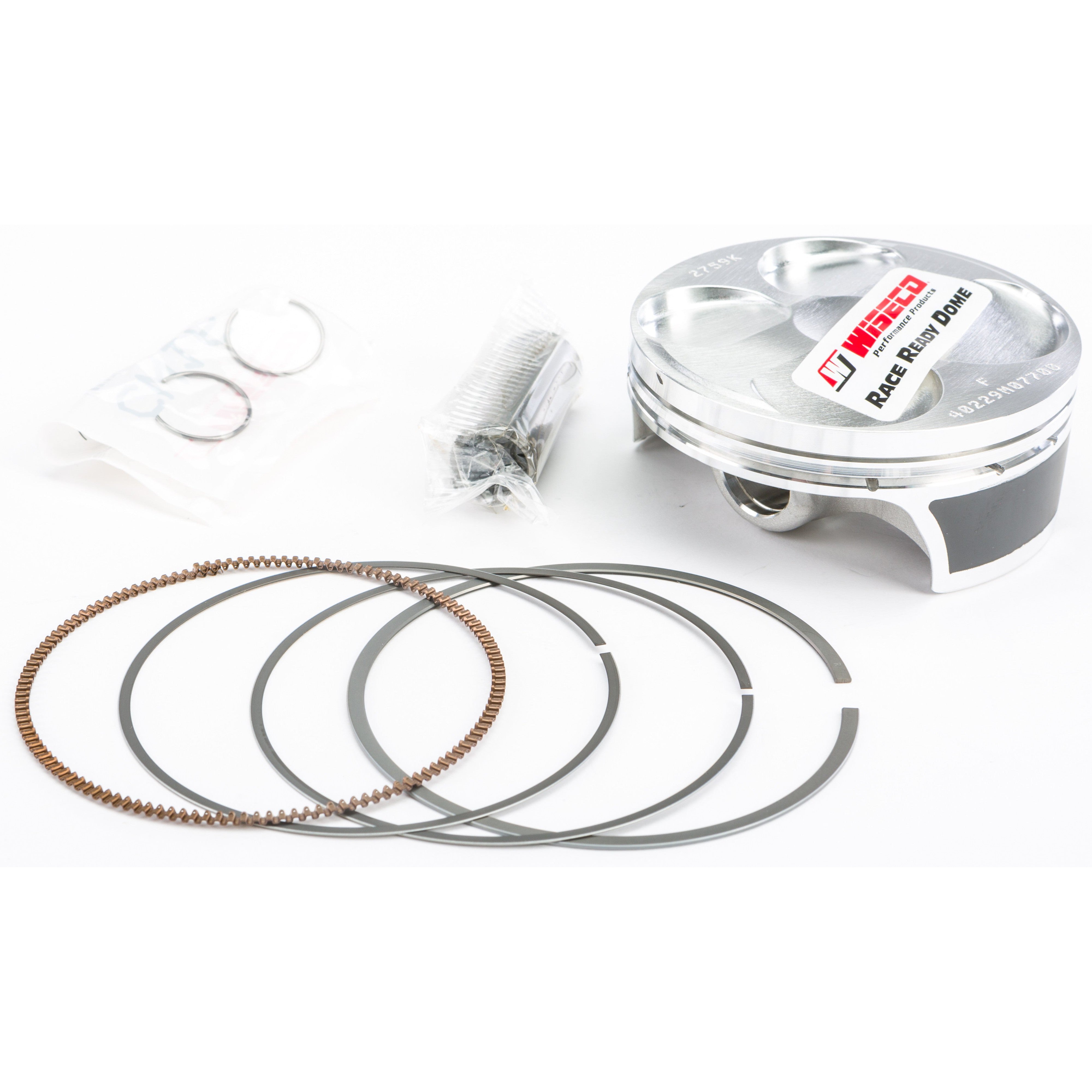 Wiseco Piston Kit Armorglide Box Frg 77.00/Std 13.8:1 Yam 40229M07700