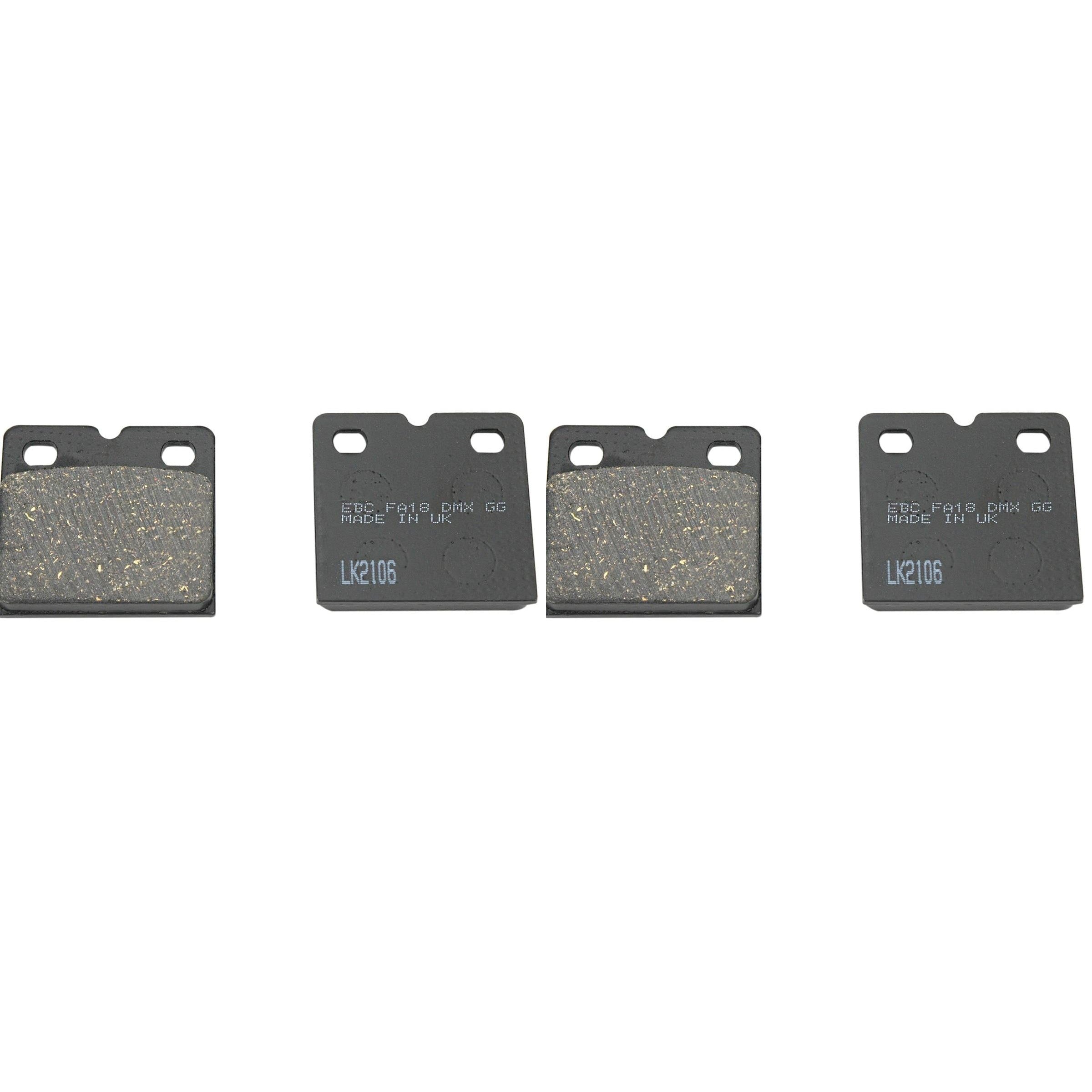 EBC Brake Pad Kit FA18 for Ducati 860 GT/GTS 1975-1976