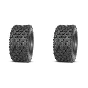 Set of 2 QUADBOSS QBT739 Rear Tires 20x11-9 4-ply