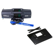Viper V2 ATV Winch Kit 6000 lb Standard Spool With 40 Feet Green Synthetic Rope With Mount
