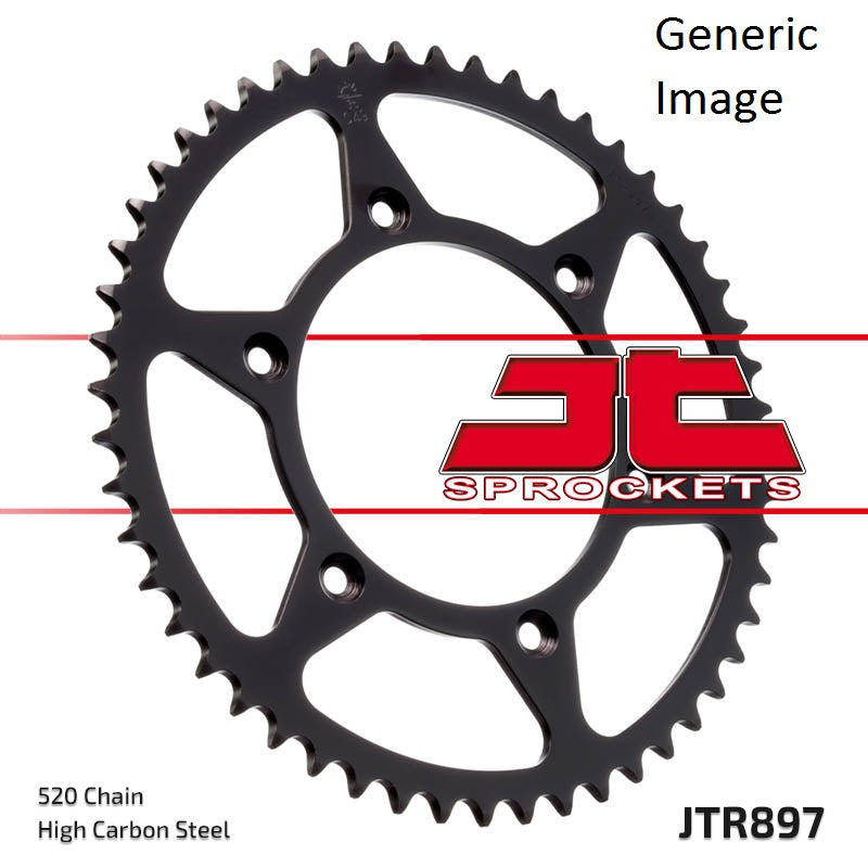 Piñón trasero de acero de 45 dientes para Street KTM 660 SMC 2005-2006