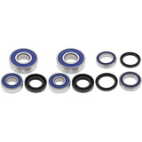 Kit de cojinetes para ruedas delanteras y traseras compatible con Suzuki LT-300E 87-89