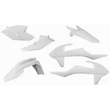 Acerbis White Standard Plastic Kit for KTM - 2421070002