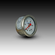 Intellitronix Fuel Pressure Analog Gauge 100 PSI - Silver/Blue