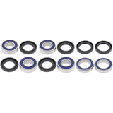 Complete Bearing Kit for Front and Rear Wheels fit Suzuki LT-50 84-87