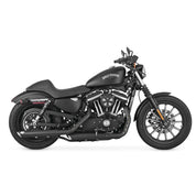 Vance And Hines Twin Slash Muffler 3in Slip On Exhaust Black With Fuelpak FP3