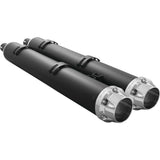 Freedom Performance American Outlaw Slip-On Muffler 4.5" Black/Chrome - IN00219