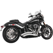 Freedom Performance Sharp Curve Radius Exhaust with Star Tips Chrome - HD01177