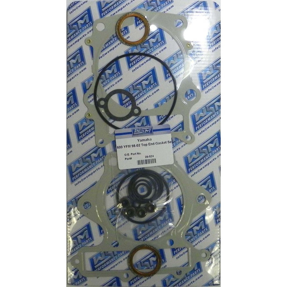 WSM Top End Gasket Kit For Yamaha 600 Grizzly 98-01 29-524