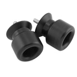 BikeMaster Spool Kit For Yamaha FZ-07 2014-2016 6mm Plastic over Steel Black