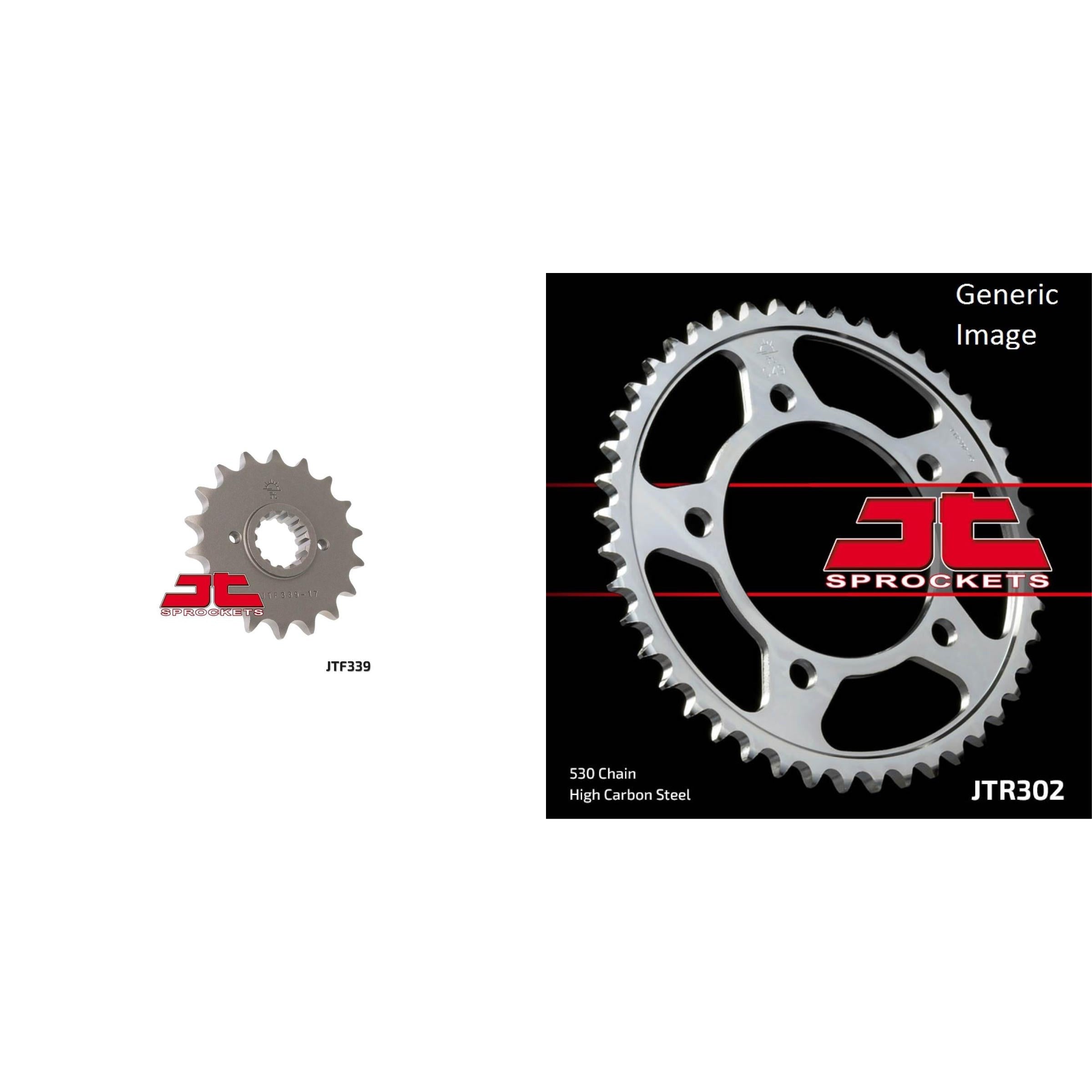 Front & Rear Sprocket Kit for Street HONDA CBR-1100XX 1997-2003