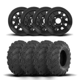 Ruedas ITP Delta Steel de 12" y neumáticos Mud Lite [25x8-12]