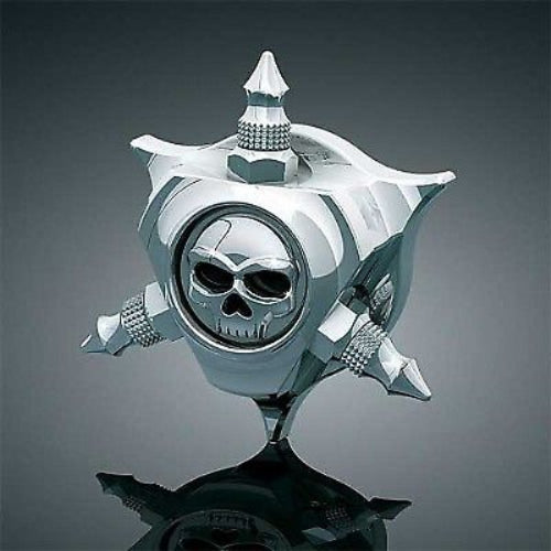 KURYAKYN CHROME ZOMBIE OIL FILLER CAP FOR 1993-2006 HARLEY ELECTRA GLIDE MODELS