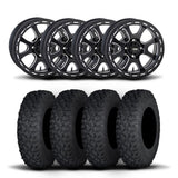 ITP Tsunami 15" Matte Black Wheels And Coyote Tires [35x10R-15]