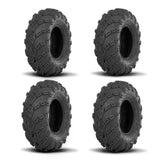 ITP Two Each Mud Lite Tires Front [24x8-11] And Mud Lite Tires Rear [25x10-12]