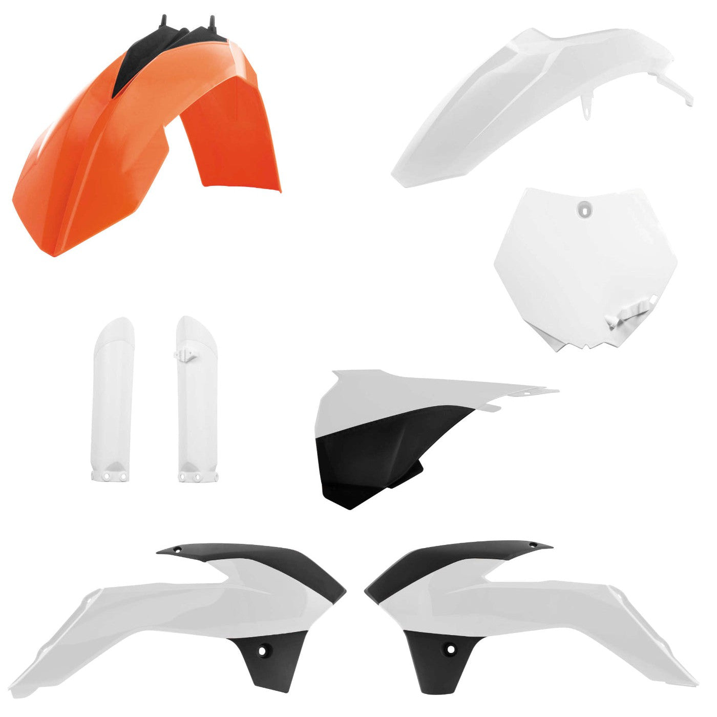 Acerbis Original 17 Full Plastic Kit for KTM - 2314345569