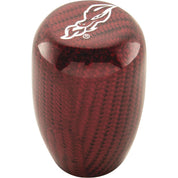 DragonFire Racing Shifter Knobs Short Red Carbon Fiber - 04-0907