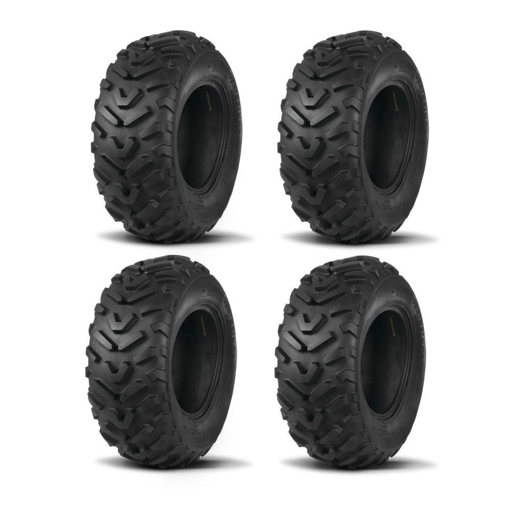 Kenda Set of Two K530 Pathfinder Tires (4 Ply) [25x12-10] And Two (4 Ply) [24x9-11] Tires