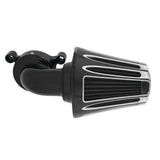 Arlen Ness Black Deep Cut Monster Sucker Air Cleaner Kit 81-014