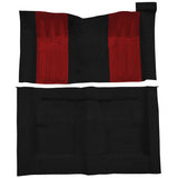 ACC Replacement Carpet Kit For 1969-1971 Ford Torino GT 2DR Hardtop Auto with 2 Red Inserts - CHOOSE COLOR